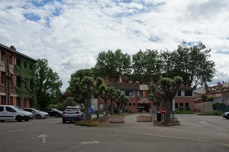 Le collège Clémence-Isaure, 35 allées Charles-de-Fitte, en mai 2023.
