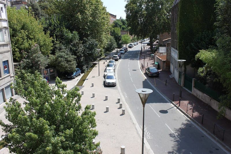 L'avenue de la Garonnette, à Toulouse.