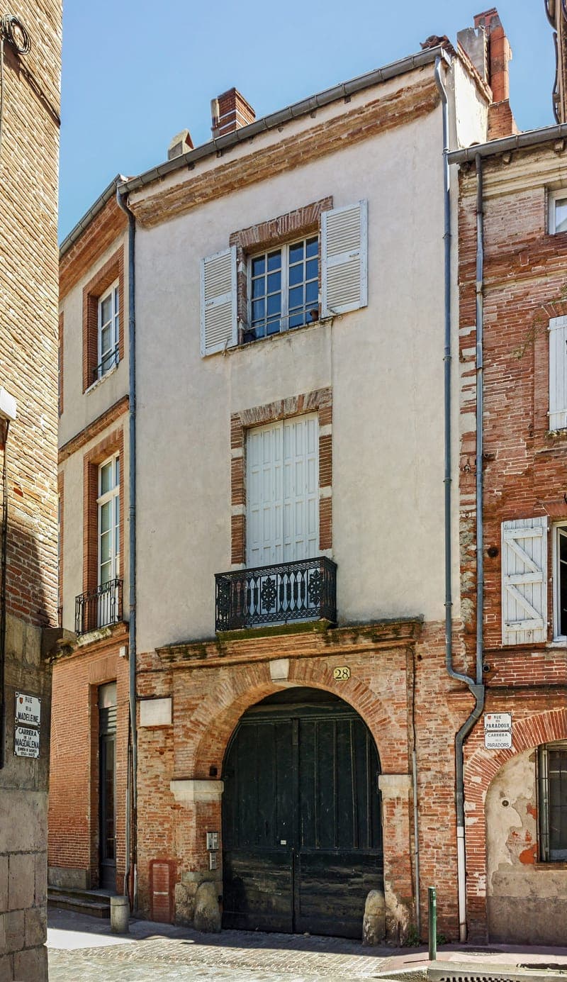 L’hôtel Castaing, au numéro 28 de la rue des Paradoux, en 2016.