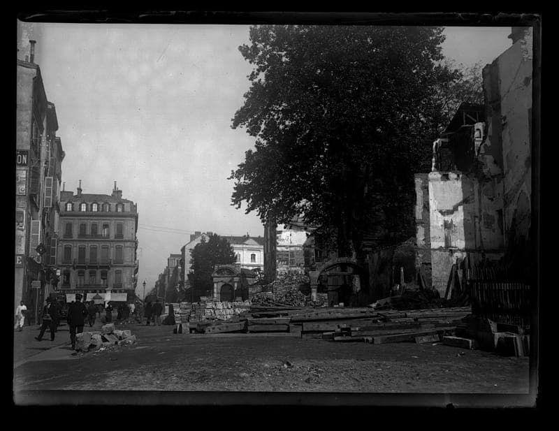 Le percement de la rue du Languedoc, à Toulouse.