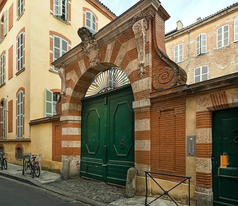 La maison du 3 rue Maletache, ancien hôtel de Comère, en 2015.