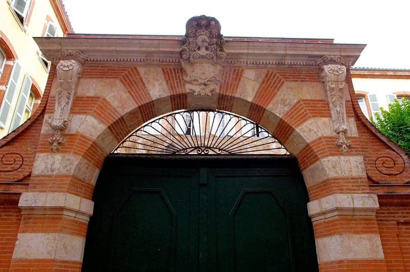La porte de la maison du 3 rue Maletache, le 24 septembre 2011.