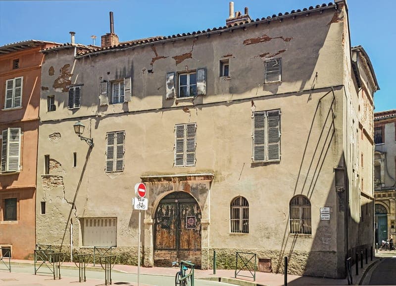 La maison du capitoul Borassol, façade rue Saint-Rémésy, en 2016.